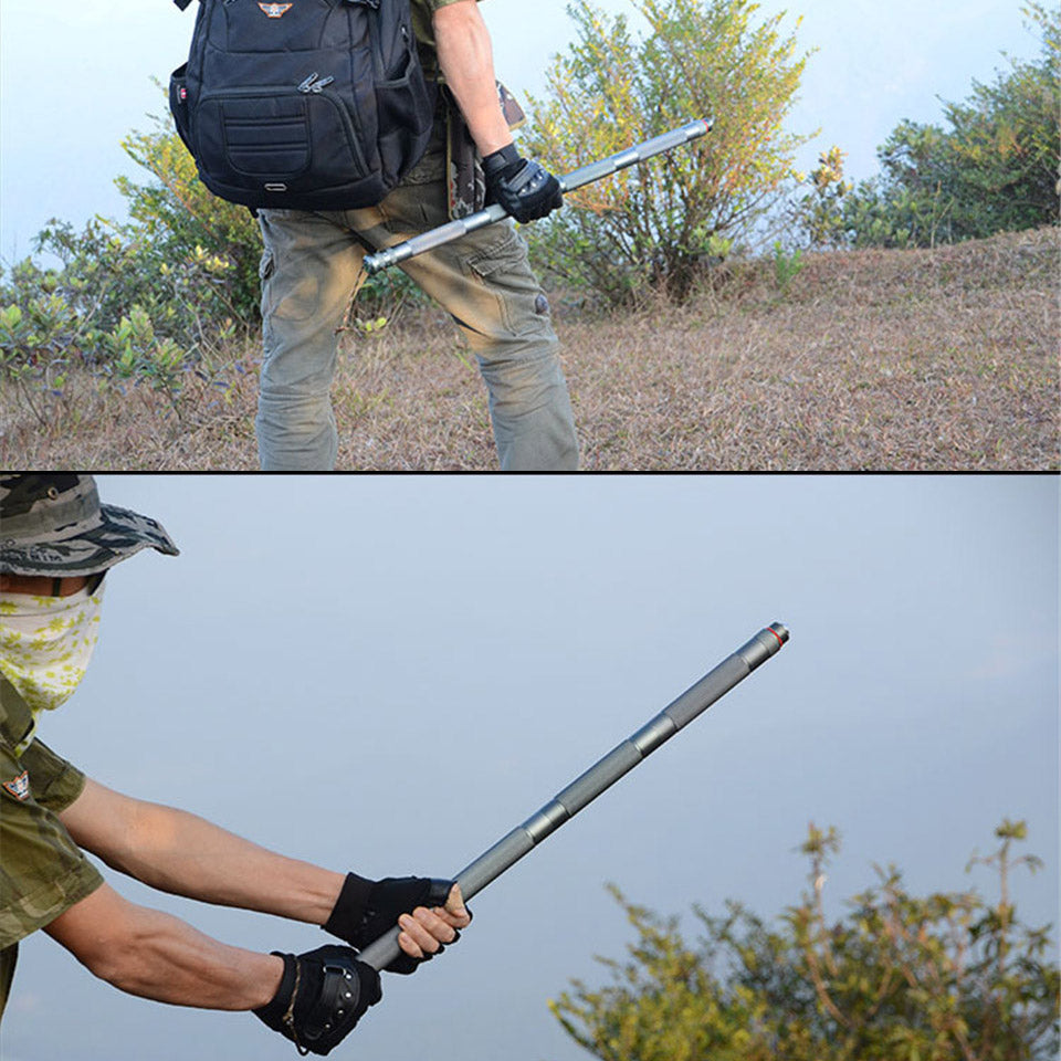 Outdoor Defense Tactical Stick Alpenstock Hiking Camping Equipment Multifunctional Walking Stick