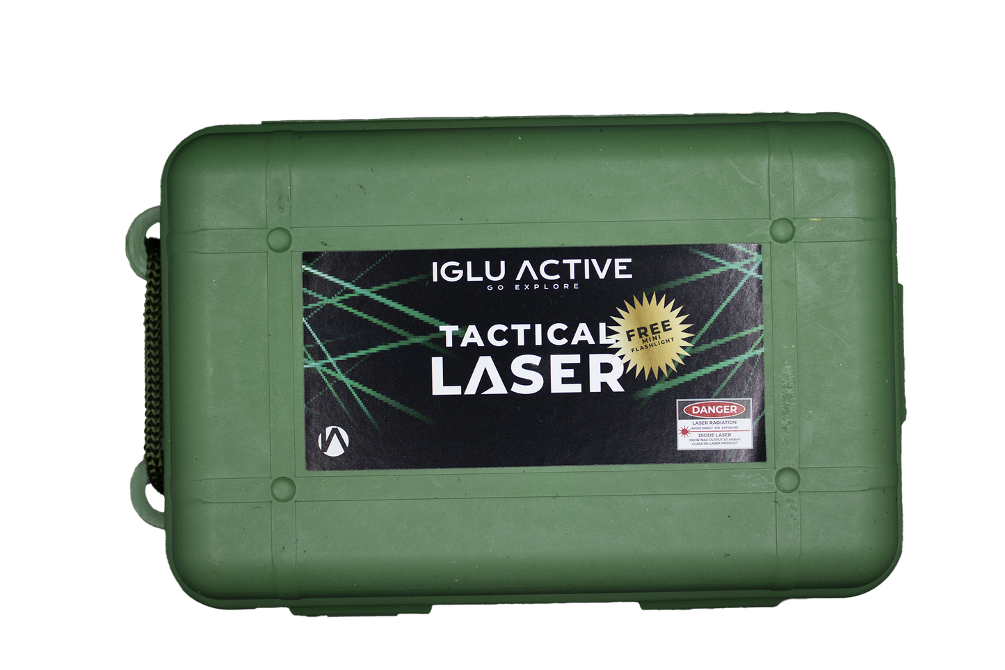 GREEN LASER POINTER + FREE MINI FLASHLIGHT