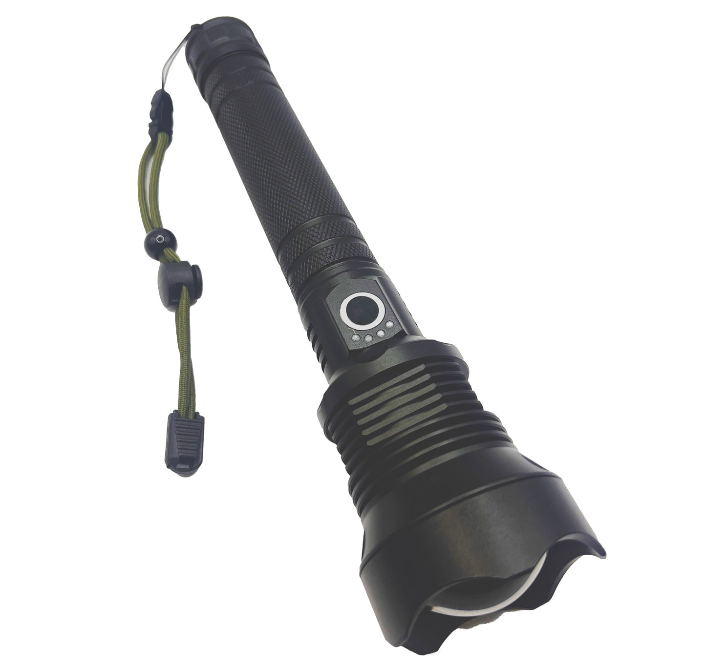 UltraLume Pro Rechargeable Flashlight - 900,000 Lumens, Multi-Mode COB Lighting, Waterproof Design, Ideal for Hunting, Camping, Emergencies